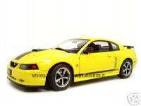2004 FORD MUSTANG MACH 1 YELLOW 1:18 AUTOART MODEL  