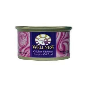  Wellness Chicken & Lobster Canned Cat Food 24 3 oz cans 