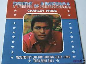 Charley Pride Pride of America LP / Stereo RCA  