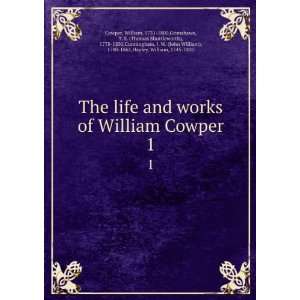   John William), 1780 1861,Hayley, William, 1745 1820 Cowper Books