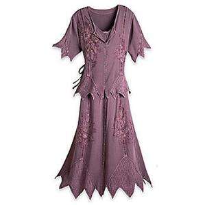 Seventh Avenue Brand New Violet Dreams Dress 2 Piece Set Misses Size M 