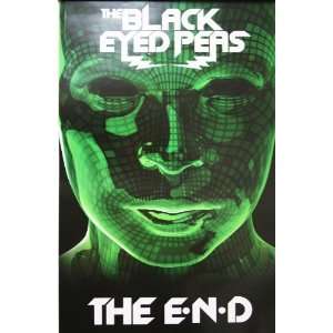  THE BLACK EYED PEAS The End 2009 DOUBLE SIDED POSTER (1312 