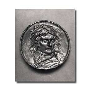 Portrait Medallion Of General Bonaparte 17691821 C1830 Giclee Print 
