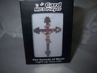 JESUS cross christ bible credit card sz  player 2GB  
