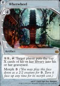 Custom Made Theme Blue Black Mill Deck with Rares Magic the Gathering 