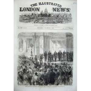   1869 Ta Army Address King Belgians Buckingham Palace