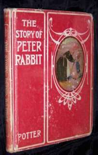 POTTERS STORY of PETER RABBIT, 1908 REILLY & BRITTON FIRST J R NEILL 