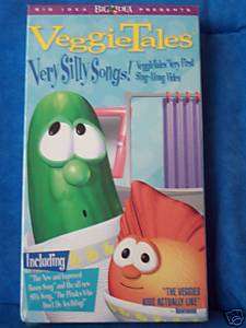 NEW Video Veggie Tales Very Silly Songs! Sing Along VHS  