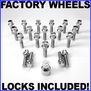 Mercedes Wheel Locks Lug Bolts 190E 190D W201 W202 W203  