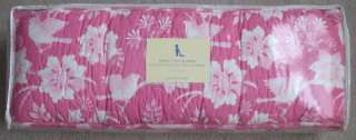 POTTERY BARN KIDS baby CRIB BUMPER pad Meghan Pink Toile Flowers NEW 