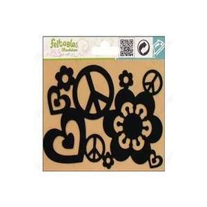    Feltables Fashion Iron On Peace Party (Pack of 3) 