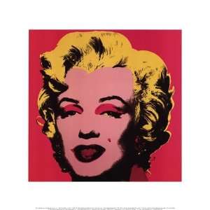 Marilyn, 1967 (on hot pink ground) by Andy Warhol . Art 
