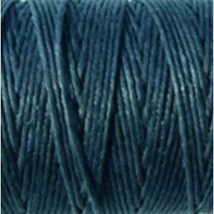 Waxed Irish Linen Williamsburg Blue. Sold per 50 gram spool approx 200 
