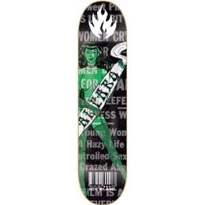  Black Label Alfaro Reefer Skateboard Deck   8.12 