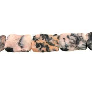   Jasper Rectangle Wave Beads   16 Inch Strand: Arts, Crafts & Sewing