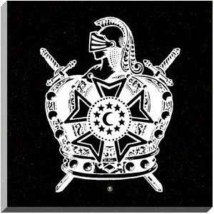  Etched Stone Coaster Order of DeMolay (Design 1)