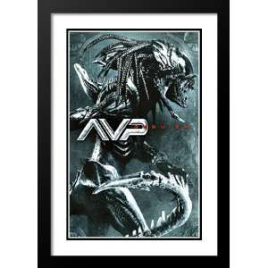 AVPR Aliens vs Predator 20x26 Framed and Double Matted Movie Poster 