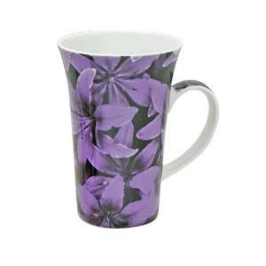  Tracey Porter 0701227 Purple Lily Mug   Pack of 4: Kitchen 