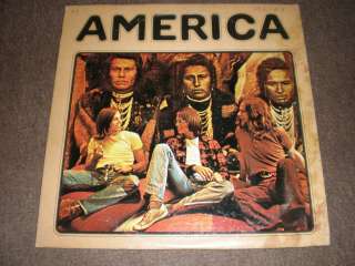 1971 AMERICA Self Titled Debut LP BS 2576 VG Vinyl  