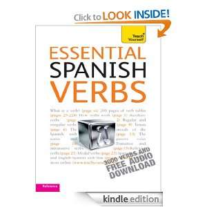 Essential Spanish Verbs Teach Yourself Maria Rosario Hollis, rev 