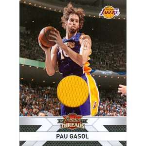   Threads Authentic Pau Gasol Game Worn Jersey Card: Sports & Outdoors