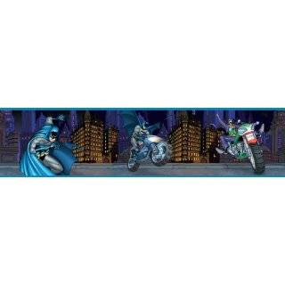 RoomMates RMK1198BCS Batman Gotham Guardian Peel & Stick Border by 