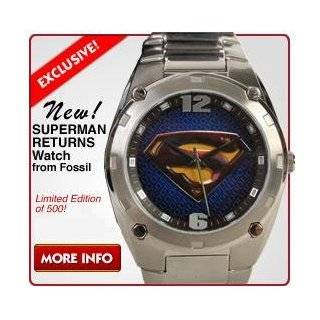 SUPERMAN RETURNS WATCH WB DC NEW by Fossil Warner Bros.
