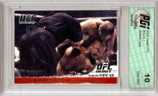 ANTONIO NOGUEIRA MMA 2009 Topps UFC Rookie Card PGI 10  
