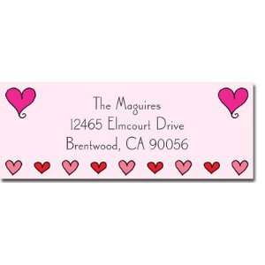   Robin Maguire   Address Labels (Heart Border)