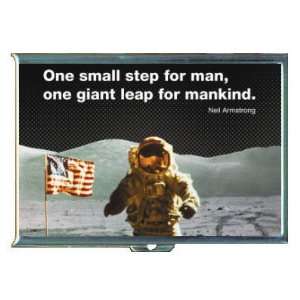 NEIL ARMSTRONG MOON LANDING ID Holder, Cigarette Case or Wallet MADE 
