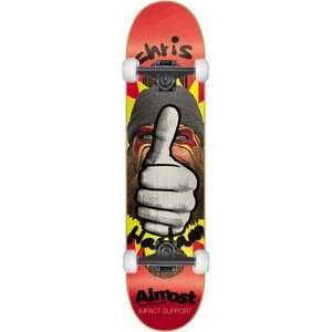  Almost Haslam Thumbs Up Complete Skateboard   8.1 w/Mini Logo 