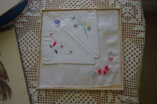 Original Art Deco Handkerchief/hankie in original box  