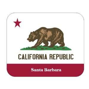  US State Flag   Santa Barbara, California (CA) Mouse Pad 