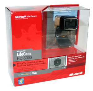   HD 5000 HD5000 Web Cam Webcam w/Microphone Black 885370002881  