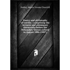   1886 (1887) (9781275343764) Marion Vienna Churchill Dudley Books