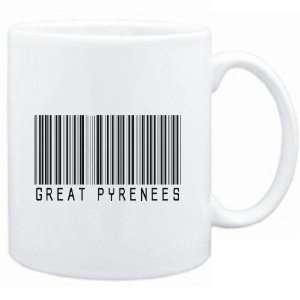    Mug White  Great Pyrenees BARCODE  Dogs: Sports & Outdoors
