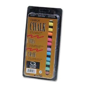  Quartet Products   Quartet   Omega Colored Chalk, Low Dust 