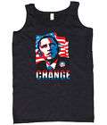 Ladies Tank Top * Barack Obama Change womens t shirt
