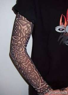 Temporary Fake Tattoo Sleeves Tribal Party Pack X 5  