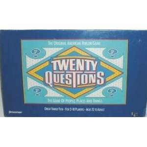  Twenty Questions the Original American Parlor Game Toys & Games