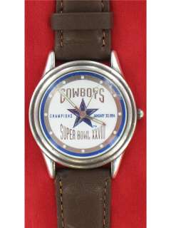   Mens Authentic Dallas Cowboys Fossil Watch Superbowl XXXVIII 38  
