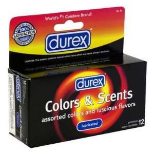  Durex Colors & Scents 3Pk   Condoms Health & Personal 