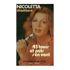  45 tours et puis sen vont Nicoletta Books