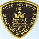 pittsburgh fire dept  