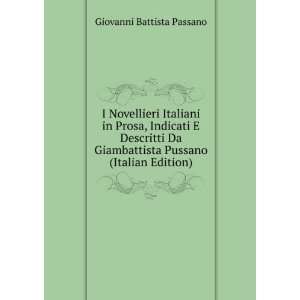   Pussano (Italian Edition) Giovanni Battista Passano Books