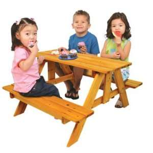  KidKraft Adirondack Picnic Table   Honey Toys & Games