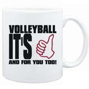  New  Volleyball It Is Good  Mug Sports