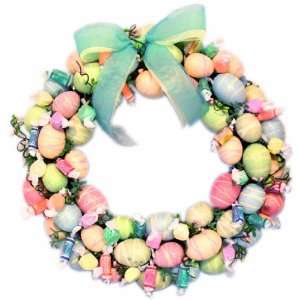 Easter Egg Candy Wreath: Grocery & Gourmet Food