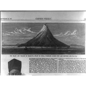   ,Volcano,Krakatoa,Strait of Sunda,submerged during late eruption,1883
