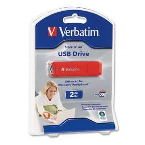  Verbatim Corporation, Inc 2 GB Store n Go USB Drive 